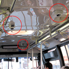 Cámaras de seguridad y botón de alerta para colectivos y minibús