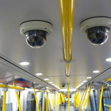 Videovigilancia en vivo en el transporte público de pasajeros en Argentina