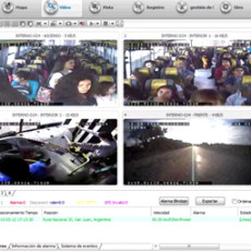 Vigilancia a bordo para ómnibus de transporte urbano de pasajeros