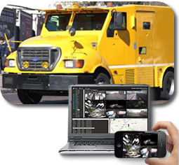 cámaras con gps y video en tiempo real para camiones de caudales