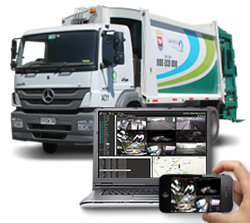 videovigilancia en argentina, cámaras para camiones de basura videolocaliza, cámaras con gps